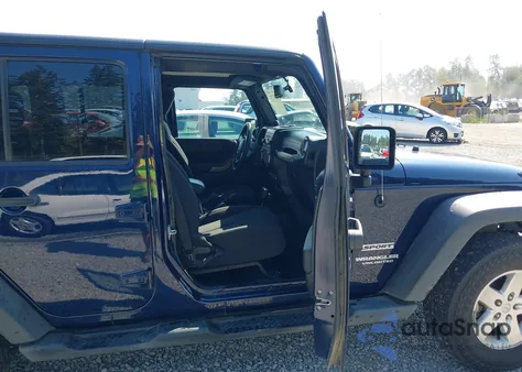 2013 Jeep Wrangler Unlimited Sport from USA, damaged, VIN 1C4BJWDG8DL502775